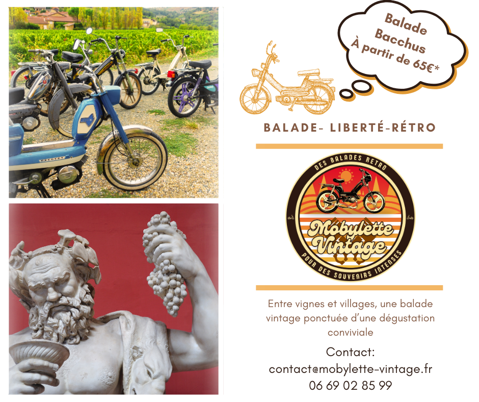 Location balade Mobylette Rhône